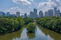 Aerial view of Atlanta, Georgia in May 2023 Royalty Free Stock Photo