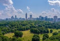 Aerial view of Atlanta, Georgia in May 2023 Royalty Free Stock Photo