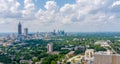 Aerial view of Atlanta, Georgia in May 2023 Royalty Free Stock Photo