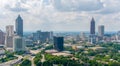 Aerial view of Atlanta, Georgia in May 2023 Royalty Free Stock Photo