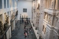 Florence ITALY - August 5, 2023 - Aerial view of the atrium of the museum dell\'Opera del Duomo
