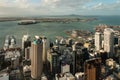Aerial view of Auckland CBD