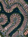 Aventura Lakes district in Miami Beach, USA