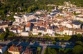 Aerial view of Ax-les-Thermes