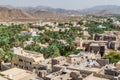 Aerial view of Bahla town, Om Royalty Free Stock Photo