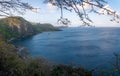 Aerial view of Baia dos Golfinhos Dolphins Bay - Fernando de Noronha, Pernambuco, Brazil