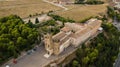 Sant Crist de Balaguer. Old church in the village of Balaguer La Noguera, Lleida, Catalonia, Spain Royalty Free Stock Photo