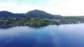 View of the Balige city, North Sumatra, Indonsia