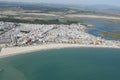 Aerial view of Barbate, C?diz