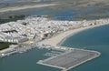 Aerial view of Barbate, C?diz