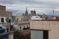 Aerial view Barcelona, Spain Royalty Free Stock Photo