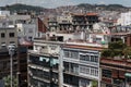 Aerial view Barcelona, Spain Royalty Free Stock Photo