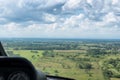 Aerial view of Barinas State. Royalty Free Stock Photo