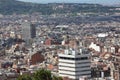 Aerial view of Barselona, Spain Royalty Free Stock Photo