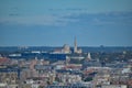 Aerial View of the Basilica of the National Shrine of the Immaculate Conception Royalty Free Stock Photo