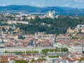 Basilica of Notre Dame of Fourviere - Lyon, France Royalty Free Stock Photo