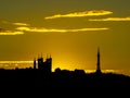 Basilica of Notre Dame of Fourviere - Lyon, France Royalty Free Stock Photo