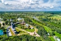 View of Baturyn Fortress with the Seym River in Ukraine Royalty Free Stock Photo