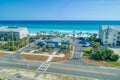 Aerial View of a Beach Access along World-Famous 30A