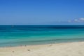 Aerial view on the beach in Playa del Matorral in Morro Jable, Canary Island Fuerteventura, Spain Royalty Free Stock Photo