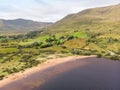 Aerial View of Lough Nafooey in Ireland