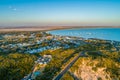 Aerial view of Beachport township