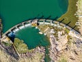 Aerial view at the Beardy Waters, near Glen Innes, New South Wales, Australia