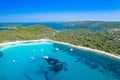 Turquoise lagoon bay on Sakarun beach on Dugi Otok island, Croatia Royalty Free Stock Photo