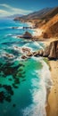 Aerial View Of Beautiful Beach - Stunning Foothills Photography