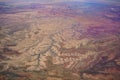 Aerial view of the beautiful Canyonlands National Park
