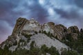 Aerial view of a beautiful forest near Mount Rushmore, USA Royalty Free Stock Photo