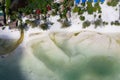 Aerial view of a beautiful sunny day over Koh Rong Samloem island, Cambodia