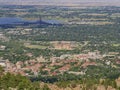 Aerial view of the beautiful University of Colorado Boulder