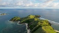 Aerial view of The beauty of Merese hill Lombok island when sunset, West Nusa Tenggara. Lombok, Indonesia, March 22, 2022 Royalty Free Stock Photo