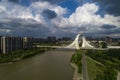 View of The Beijing-Hangzhou Grand Canal in Huai `an, Jiangsu Province