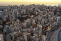 Aerial View of Beirut Lebanon, City of Beirut, Beirut city scape Royalty Free Stock Photo