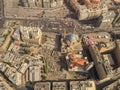 Aerial View of Beirut Lebanon, City of Beirut, Beirut city scape Royalty Free Stock Photo