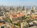 Aerial View of Beirut Lebanon, City of Beirut, Beirut cityscape; Grand Serail ,headquarters of the Prime Minister of Lebanon Royalty Free Stock Photo