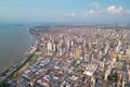 Aerial View of Belem City Royalty Free Stock Photo