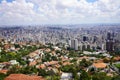 Aerial view of Belo Horizonte metropolis in Minas Gerais state, Brazil