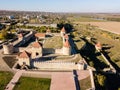 Aerial view of Bendery (Bender). Tighina Ottoman fortress. Unrecognised Pridnestrovian Moldavian Republic. Royalty Free Stock Photo