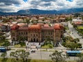 Aerial View of Benigno Malo High School in Cuenca, Ecuador Royalty Free Stock Photo