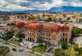 Aerial View of Benigno Malo High School in Cuenca, Ecuador Royalty Free Stock Photo