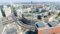 Aerial view of Berlin skyline from Potsdamer Platz, Germany Royalty Free Stock Photo