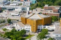 Aerial view on the Berliner Philharmonie Royalty Free Stock Photo