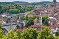 Aerial view of Bern  old town, Switzerland Royalty Free Stock Photo