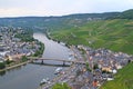 Aerial view of Bernkastel Royalty Free Stock Photo