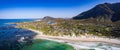 Aerial view of Betty& x27;s Bay in Western Cape province in South Africa Royalty Free Stock Photo