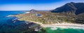 Aerial view of Betty& x27;s Bay in Western Cape province in South Africa Royalty Free Stock Photo