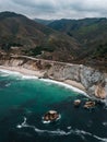 Bixby Creek Bridge, Big Sur, California Royalty Free Stock Photo